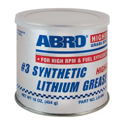 Abro Synthetic Lithium Grease LG-990 mỡ bò bôi trơn đa dụng, chịu nhiệt.